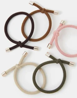 Accessorize 4-Pack Knot Cord Hair Bands