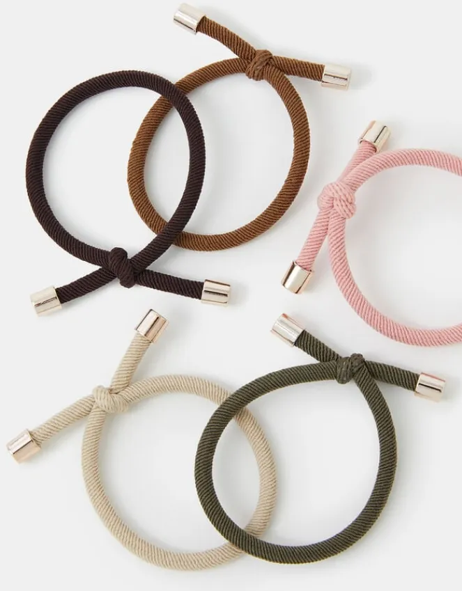 Accessorize 4-Pack Knot Cord Hair Bands