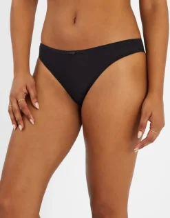 Accessorize 2-Pack Lace-Back Brazilian Briefs Multi
