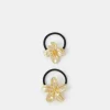 Accessorize 2-Pack Metal Flower Hair Bands