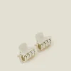 Accessorize 2-Pack Mini Pearly Resin Claw Clips