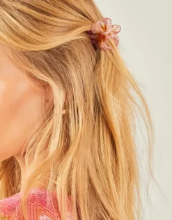 Accessorize 2-Pack Mini Tropical Flower Claw Clips