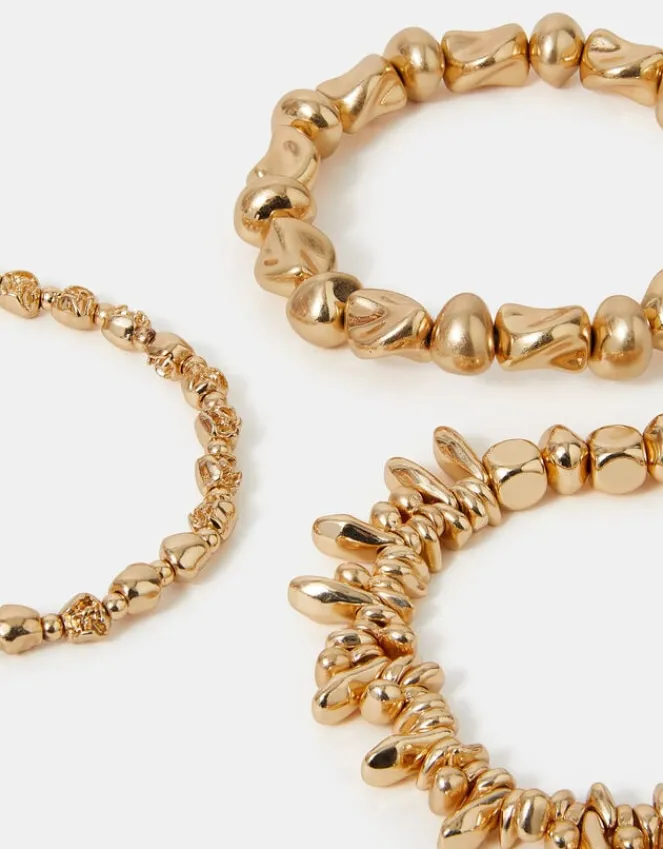 Accessorize 3-Pack Mix Bead Stretch Bracelets