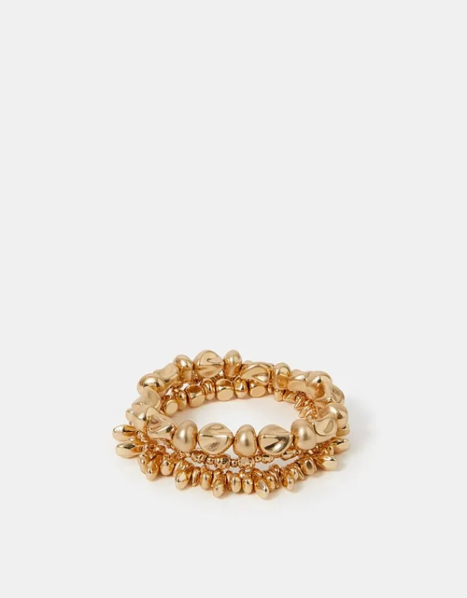 Accessorize 3-Pack Mix Bead Stretch Bracelets
