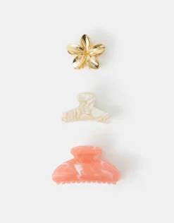 Accessorize 3-Pack Mix Claw Clips