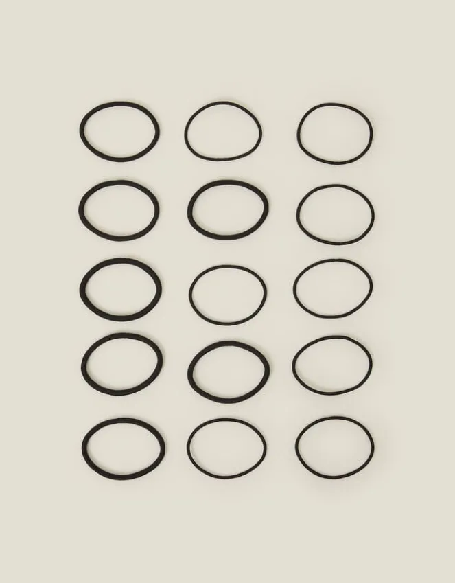 Accessorize 15-Pack Mix Plain Hair Bands