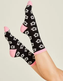 Accessorize 3-Pack Mixed Flower Socks