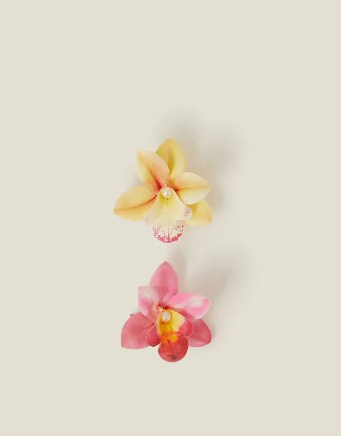 Accessorize 2-Pack Orchid Hair Clips