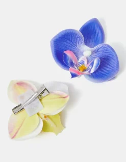Accessorize 2-Pack Orchid Hair Slides