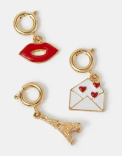 Accessorize 3-Pack Paris Jewellery Charms