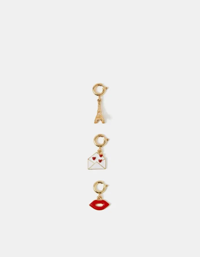Accessorize 3-Pack Paris Jewellery Charms