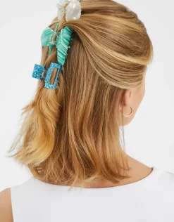 Accessorize 3-Pack Shell Claw Clips