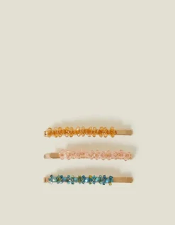 Accessorize 3-Pack Sparkle Gem Hair Slides