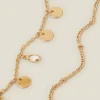 Accessorize 2-Pack Station Charm Anklets