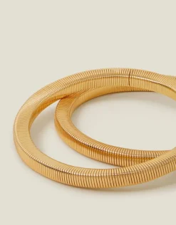 Accessorize 2-Pack Stretch Chain Bracelets