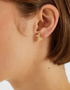 Accessorize 3-Pack Teddy Bear Stud Earrings