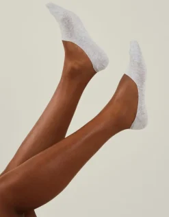 Accessorize 3-Pack Trainer Socks Grey