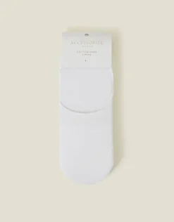 Accessorize 3-Pack Trainer Socks White