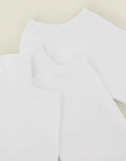 Accessorize 3-Pack Trainer Socks White