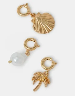 Accessorize 3-Pack Tropical Jewellery Charms