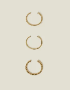 Accessorize 3-Pack Twisted Bangles