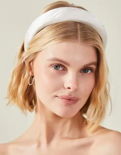 Accessorize Padded Satin Headband