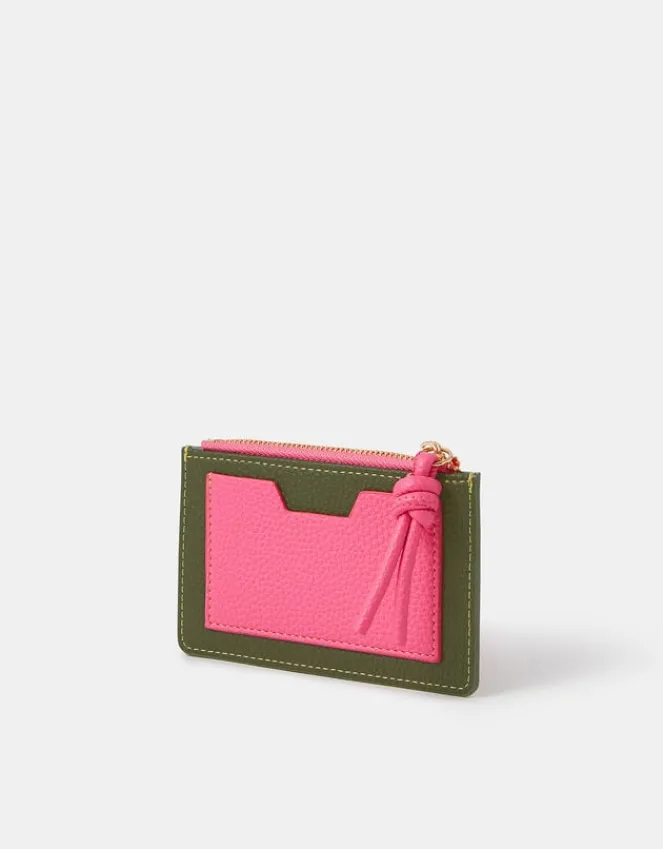 Accessorize Palm Print Card Holder
