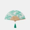 Accessorize Palm Print Foldable Fan