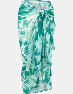 Accessorize Palm Print Sarong