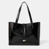 Accessorize Patent Tote Bag