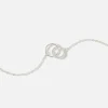 Accessorize Pave Link Circle Necklace