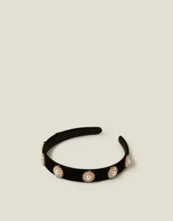 Accessorize Pearl and Gem Headband