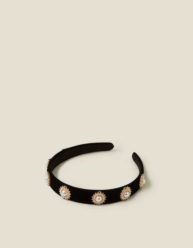 Accessorize Pearl and Gem Headband