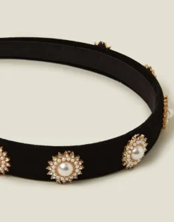 Accessorize Pearl and Gem Headband