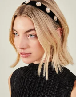 Accessorize Pearl and Gem Headband