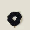 Accessorize Pearl Charm Piped Hair Scrunchie