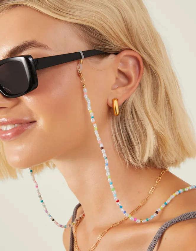 Accessorize Pearly Beaded Sunglasses Chain