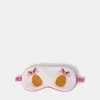 Accessorize Pineapple Embroidered Sleep Mask