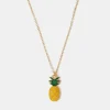 Accessorize Pineapple Pendant Necklace