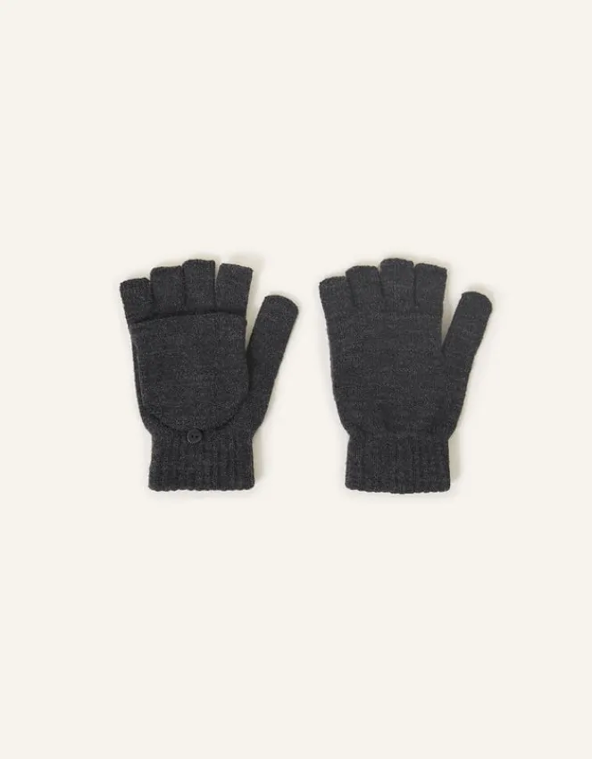 Accessorize Plain Capped Gloves