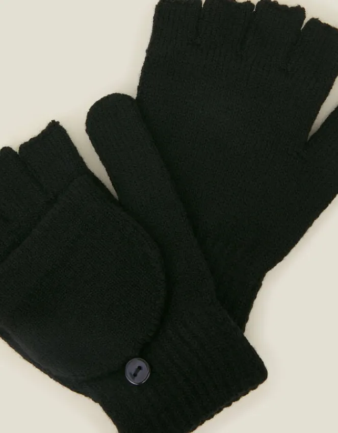 Accessorize Plain Capped Gloves
