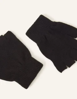 Accessorize Plain Fingerless Gloves