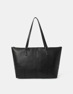 Accessorize Plain Tote Bag Black