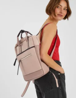 Accessorize Pocket Top Handle Backpack