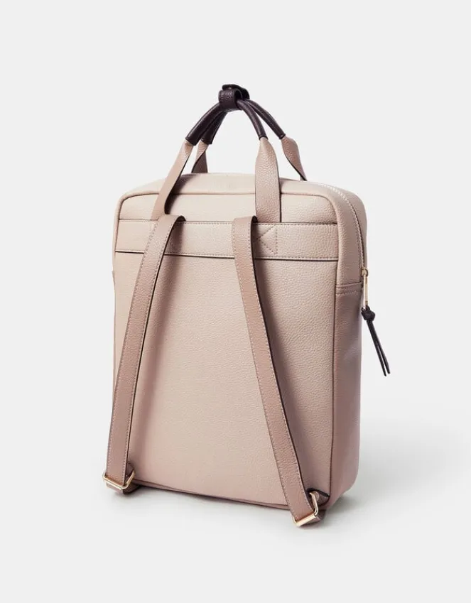 Accessorize Pocket Top Handle Backpack