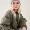 Accessorize Pom-Pom Beanie Hat Grey