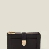 Accessorize Push Lock Wallet Black