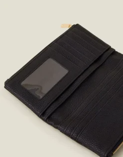 Accessorize Push Lock Wallet Black