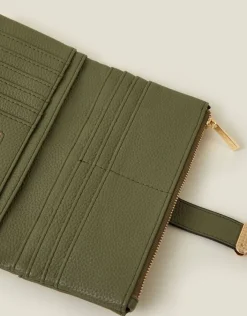 Accessorize Push Lock Wallet Green