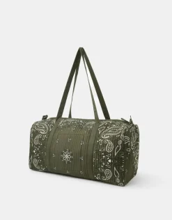Accessorize Quilted Paisley Weekend Bag